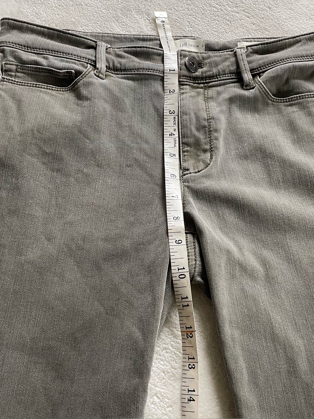 J. Jill Denim Slim Ankle Jeans size 6 - Picture 11 of 13